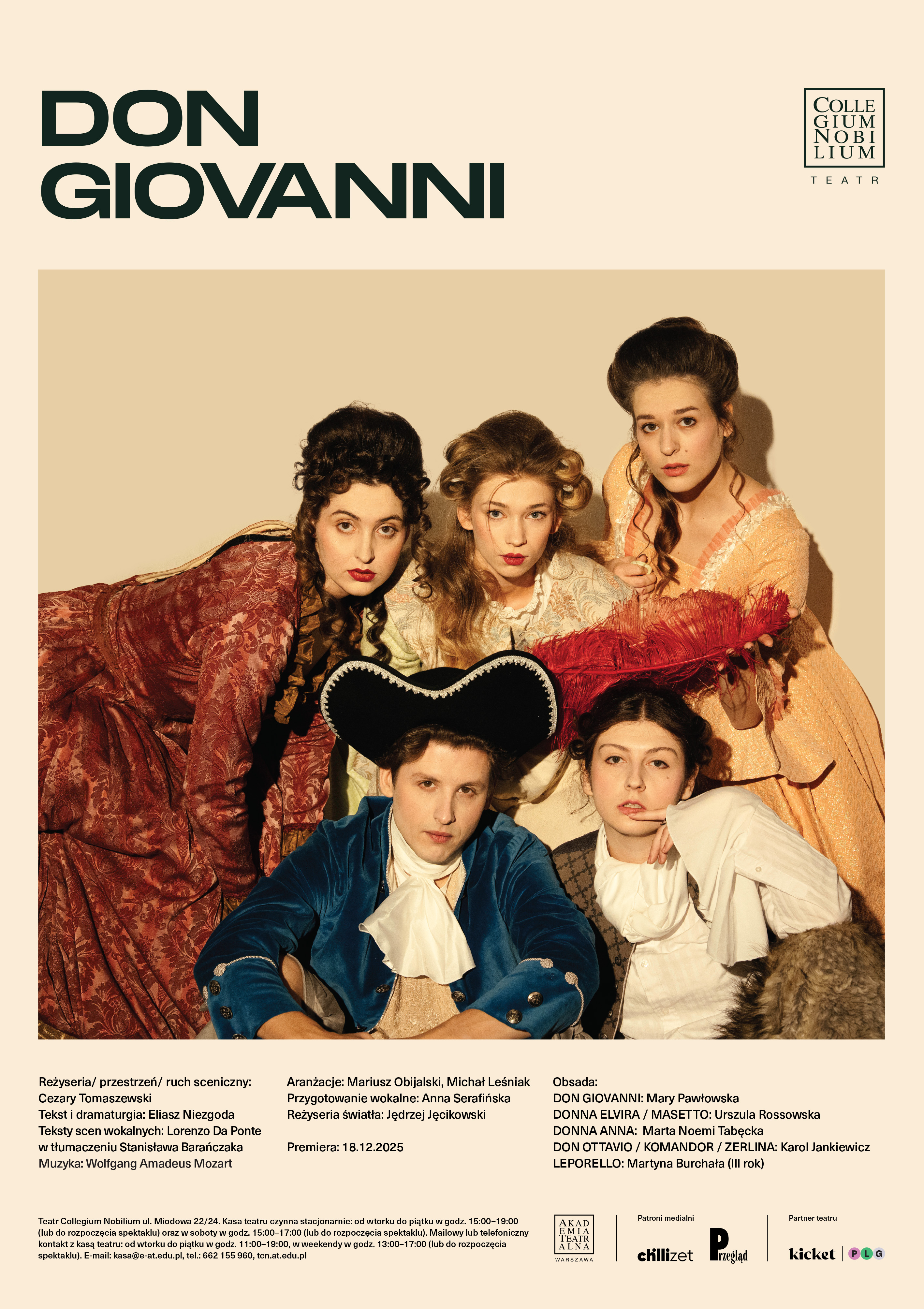 Don Giovanni | Collegium Nobilium Theatre