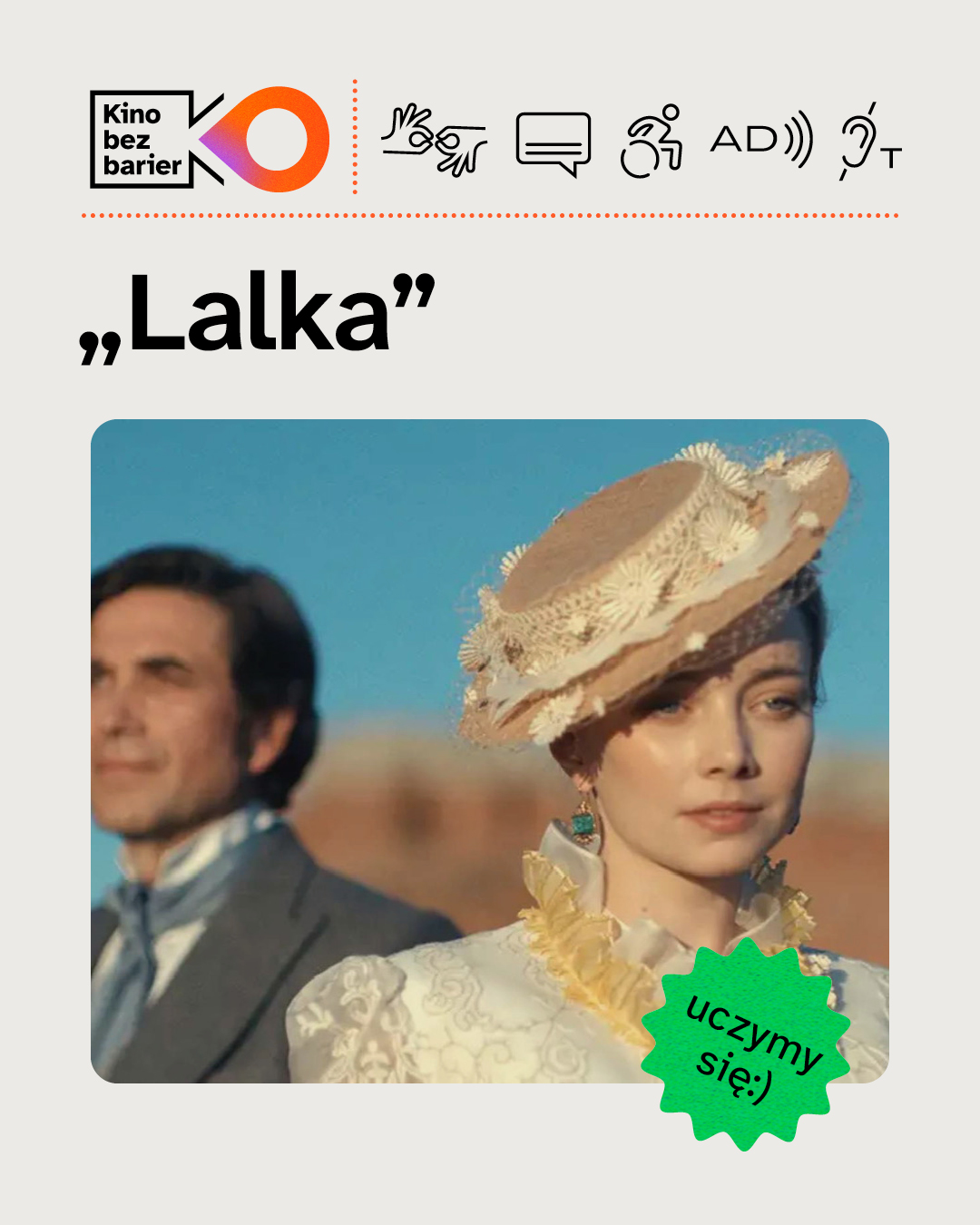 Kino bez barier: Lalka (AD + CC + PJM)