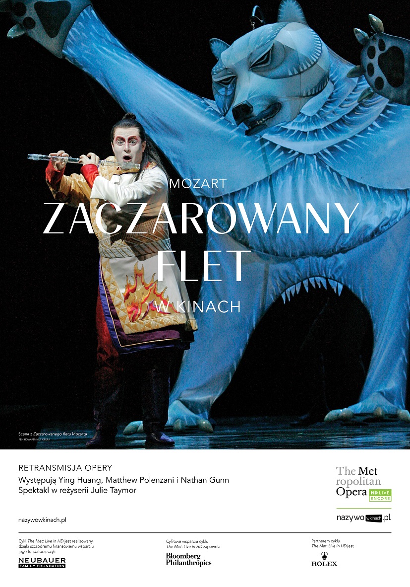 MET Opera Live 2026/27: Zaczarowany flet | Retransmisja świąteczna