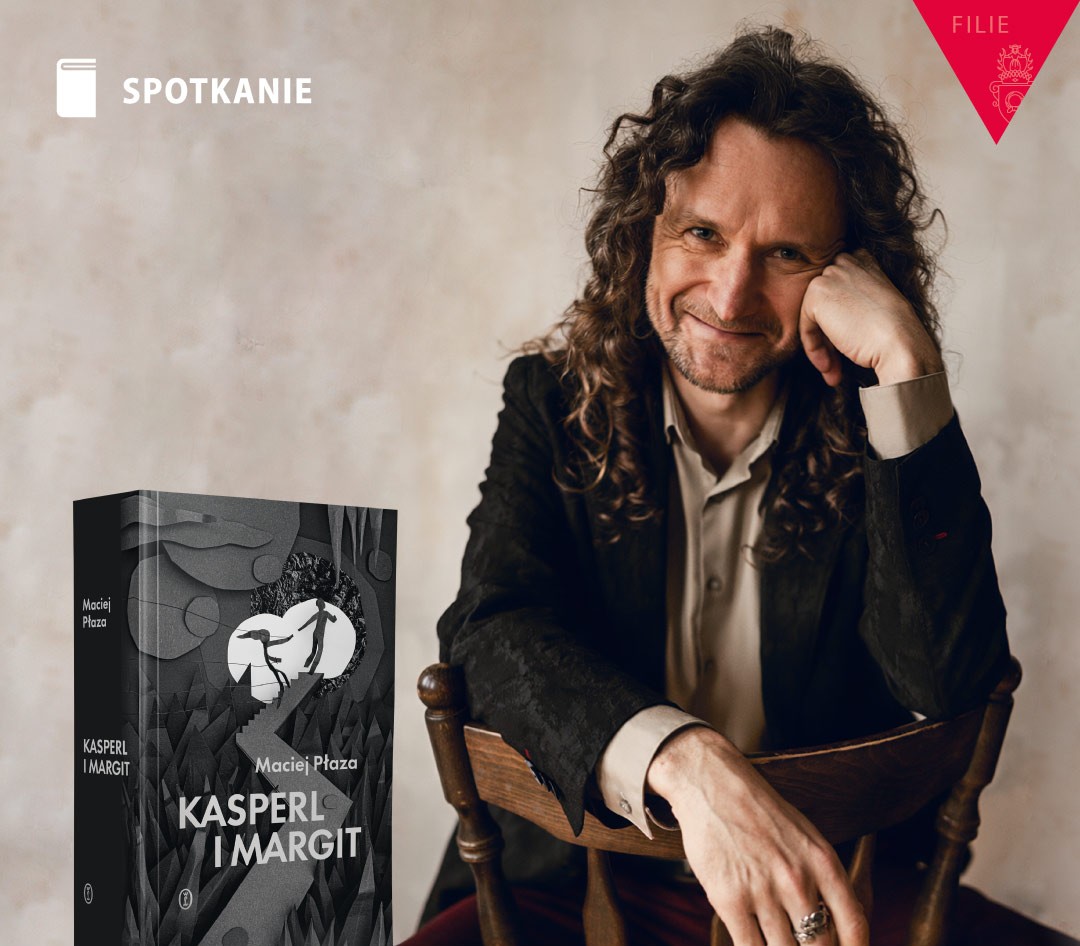 Spotkanie autorskie z Maciejem Płazą w Filii 4