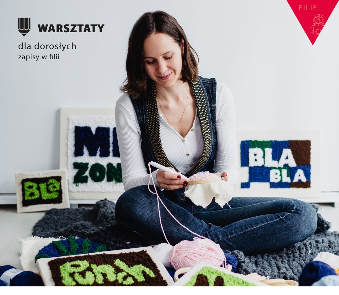 Od słowa do formy. Pętelkowa historia. Warsztaty dla dorosłych w Filii 1