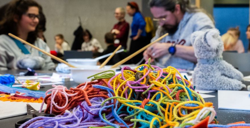 Handicrafts — handicraft workshops for families with children: Scribe's Workshop