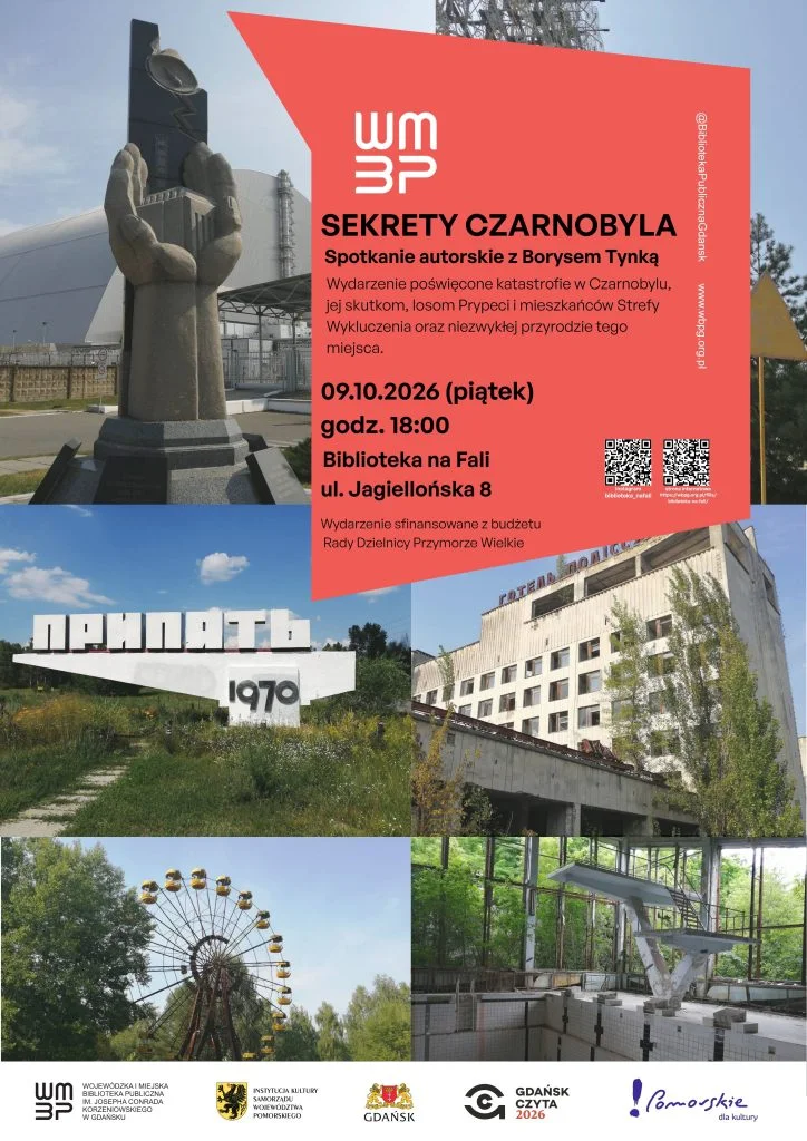 SEKRETY CZARNOBYLA – spotkanie autorskie z Borysem Tynką