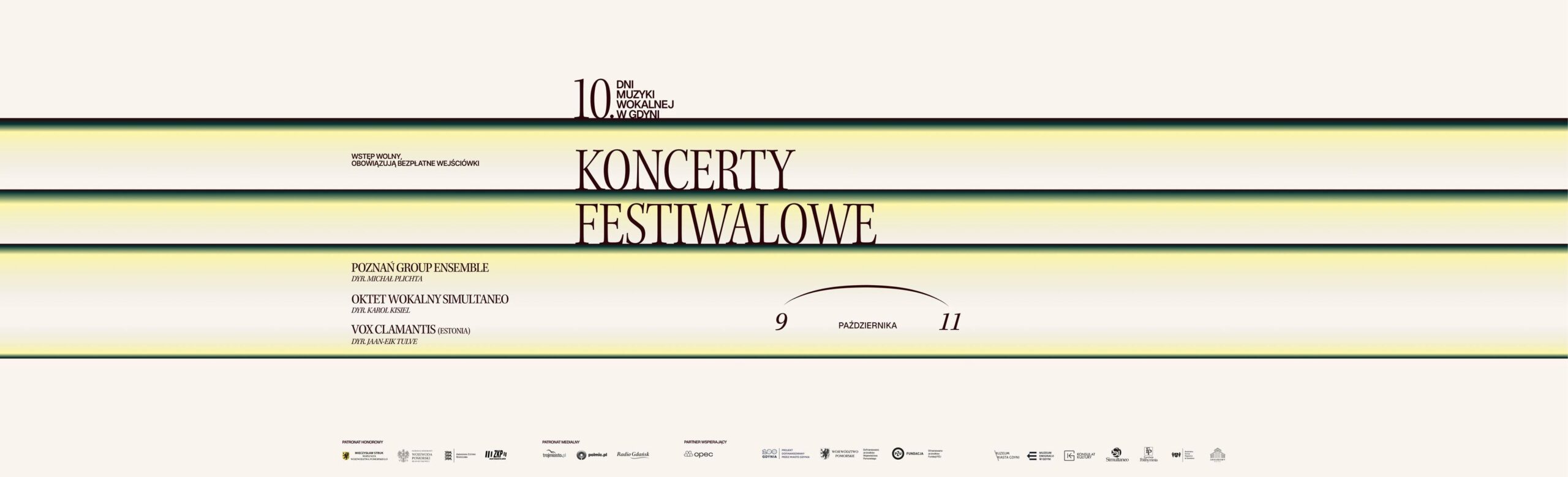 10. Dni Muzyki Wokalnej w Gdyni! Koncert – Oktet Wokalny Simultaneo, Karol Kisiel – dyrygent