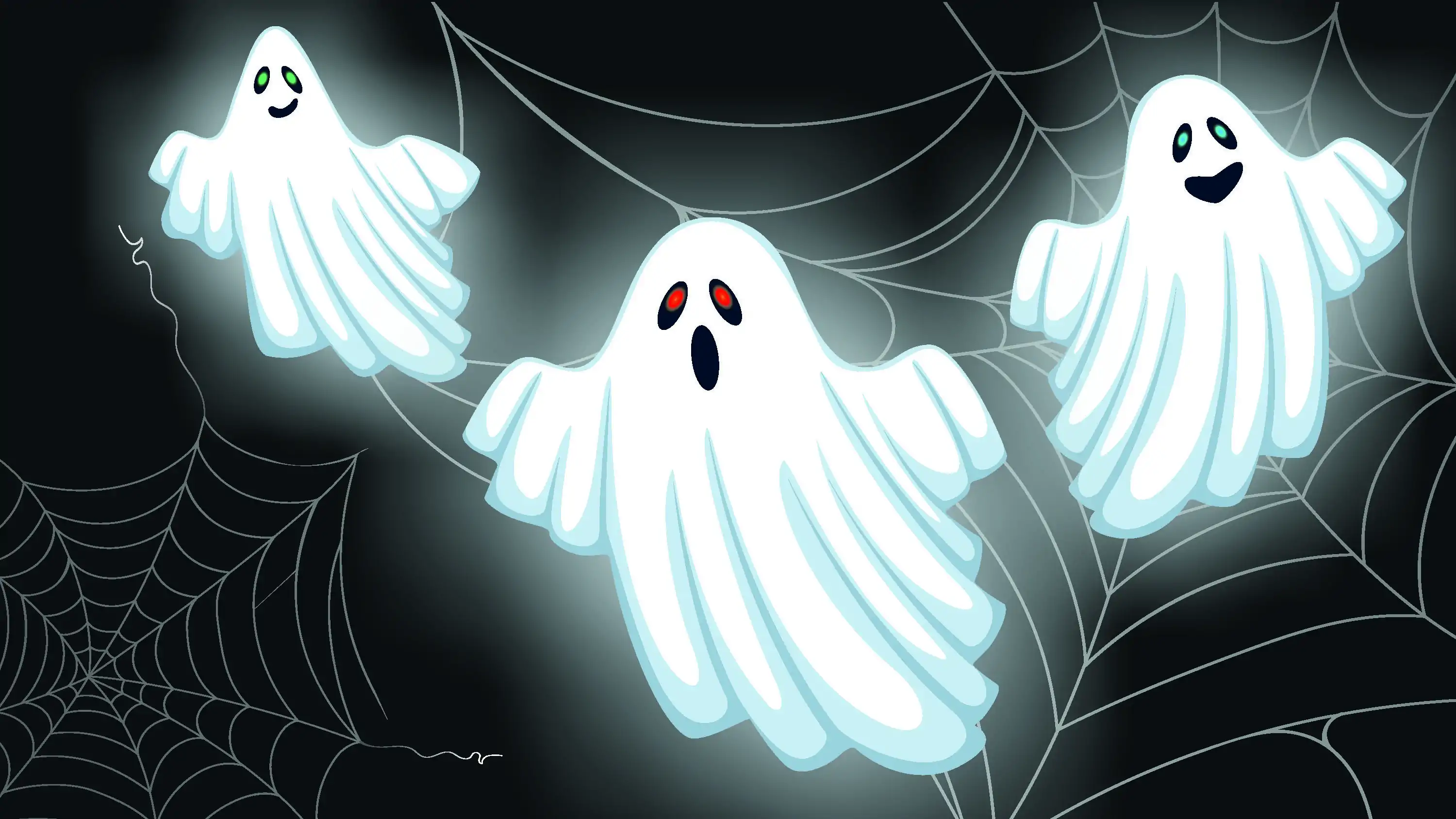 Ghost in the library — escape room for Halloween