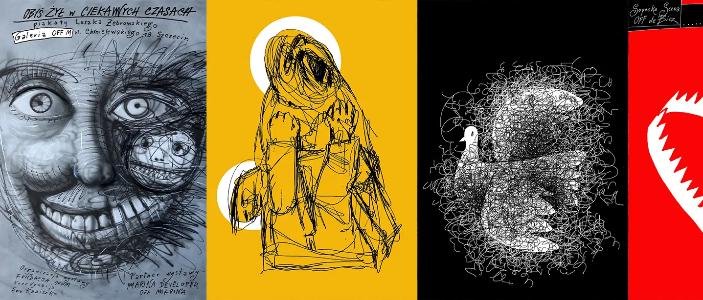 "Obyś żył w ciekawych czasach” – wystawa plakatów Leszka Żebrowskiego