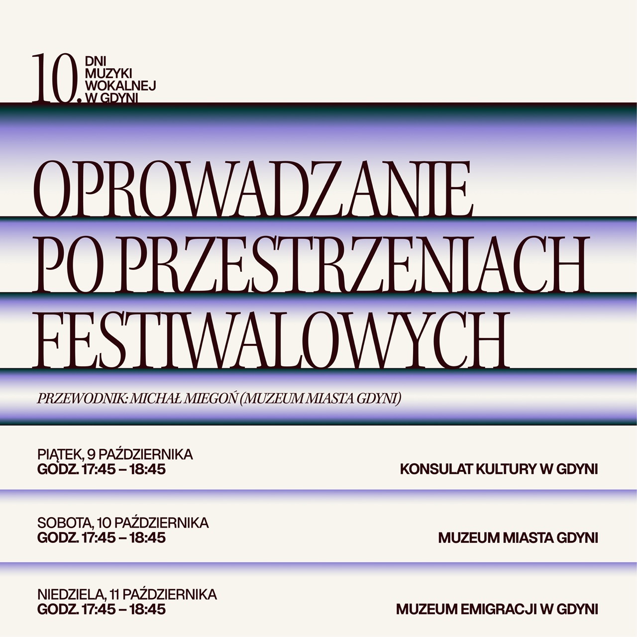 10th DMW - Guided tour of festival spaces - Konsulat Kultury