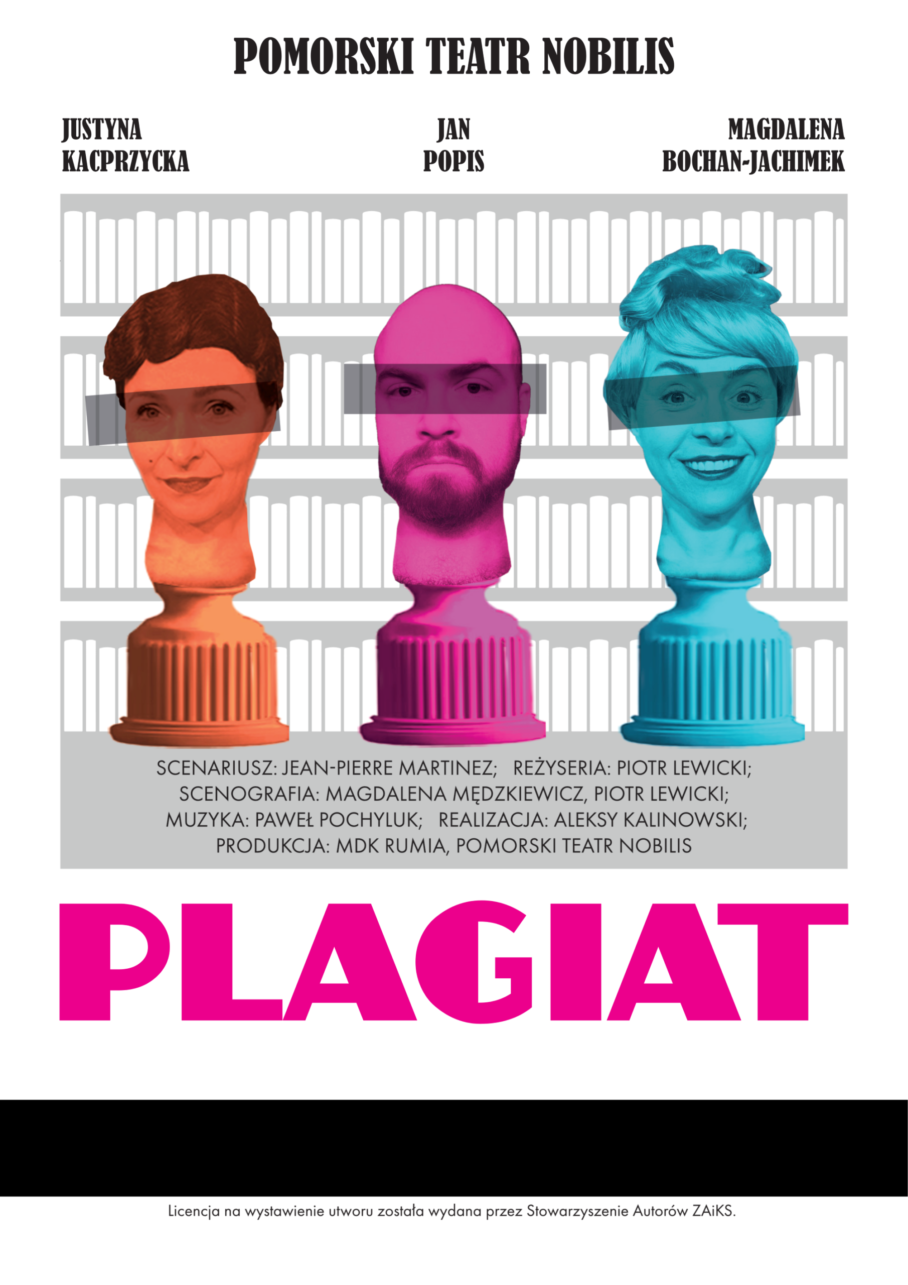,,PLAGIAT” – Pomorski Teatr Nobilis | spektakl SKT