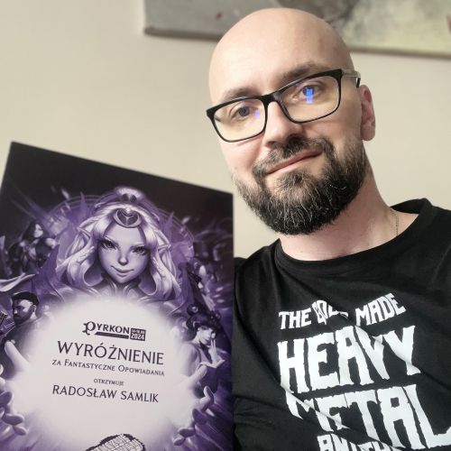 Author's meeting with Radosław Samlik