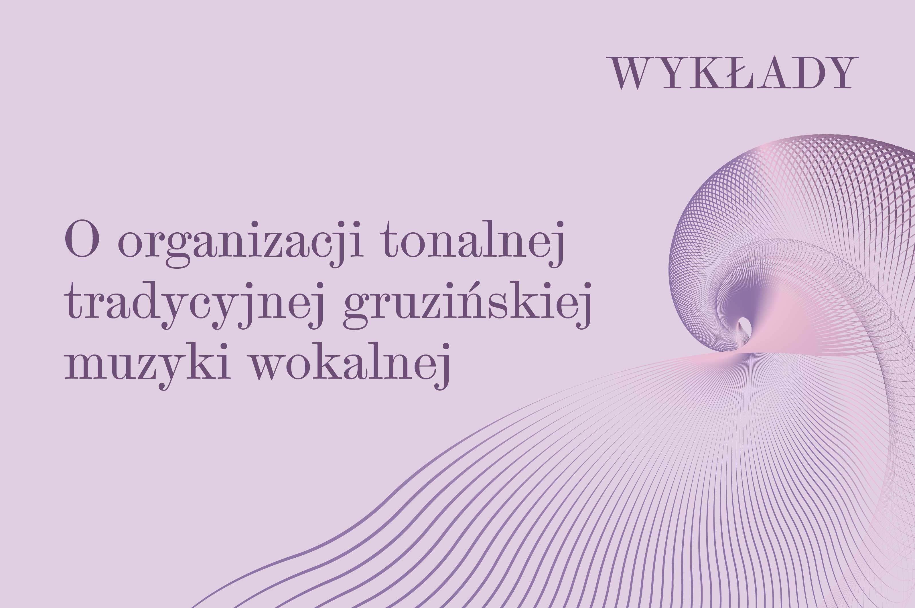 About the tonal organization of traditional Georgian vocal music