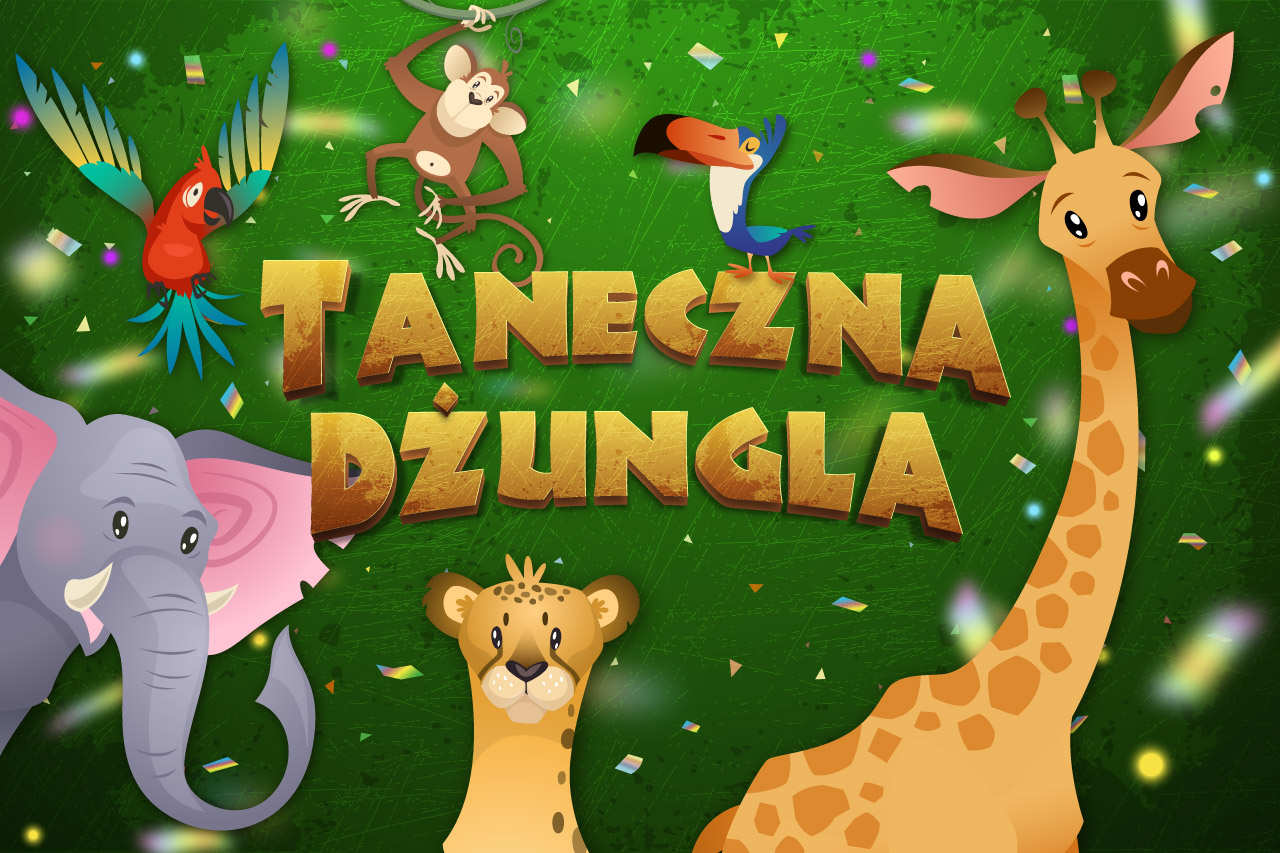 Taneczna Dżungla | Zabawa karnawałowa dla dzieci
