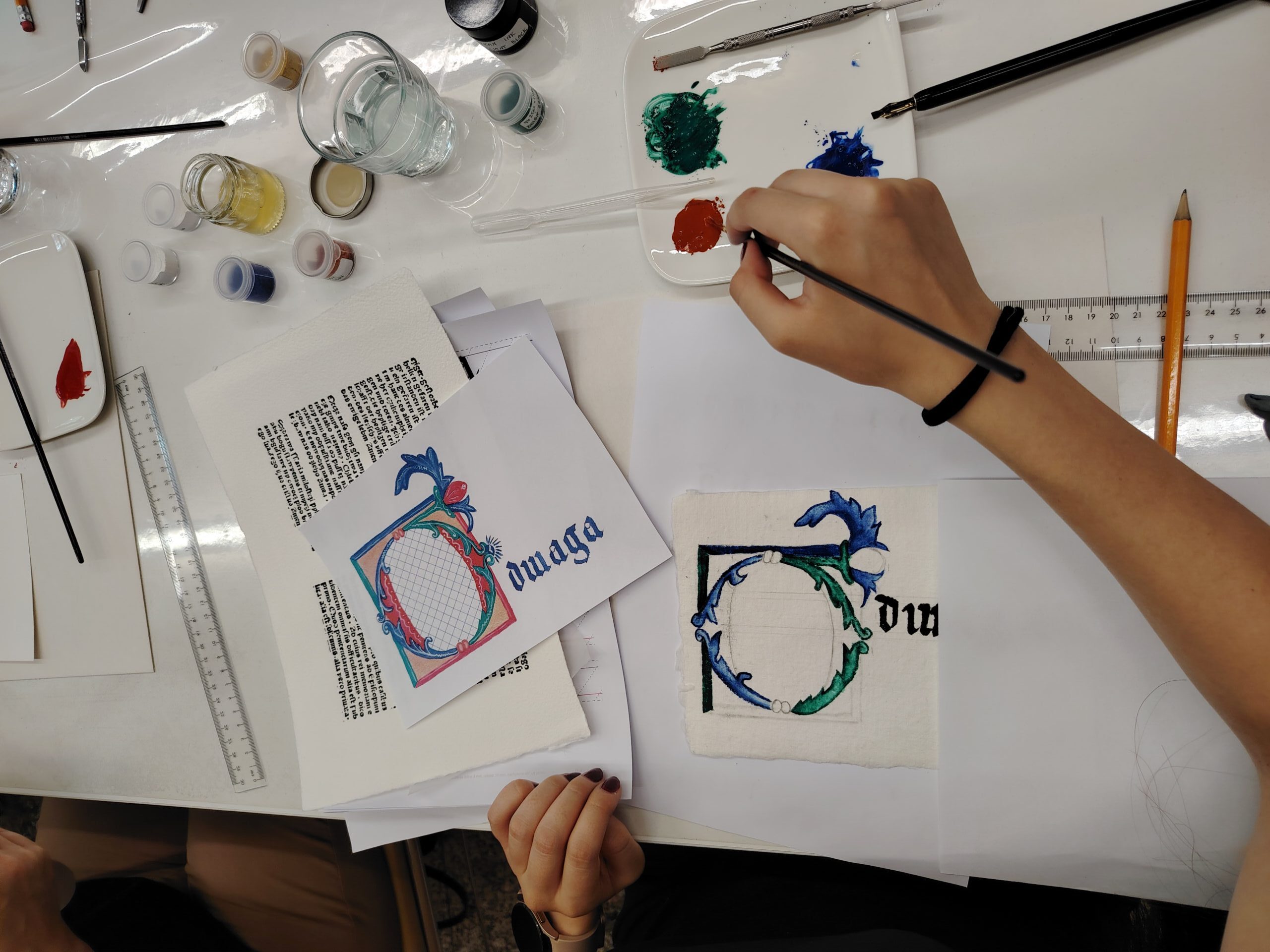 Family Manufacture of Words — Scribe and Illuminator