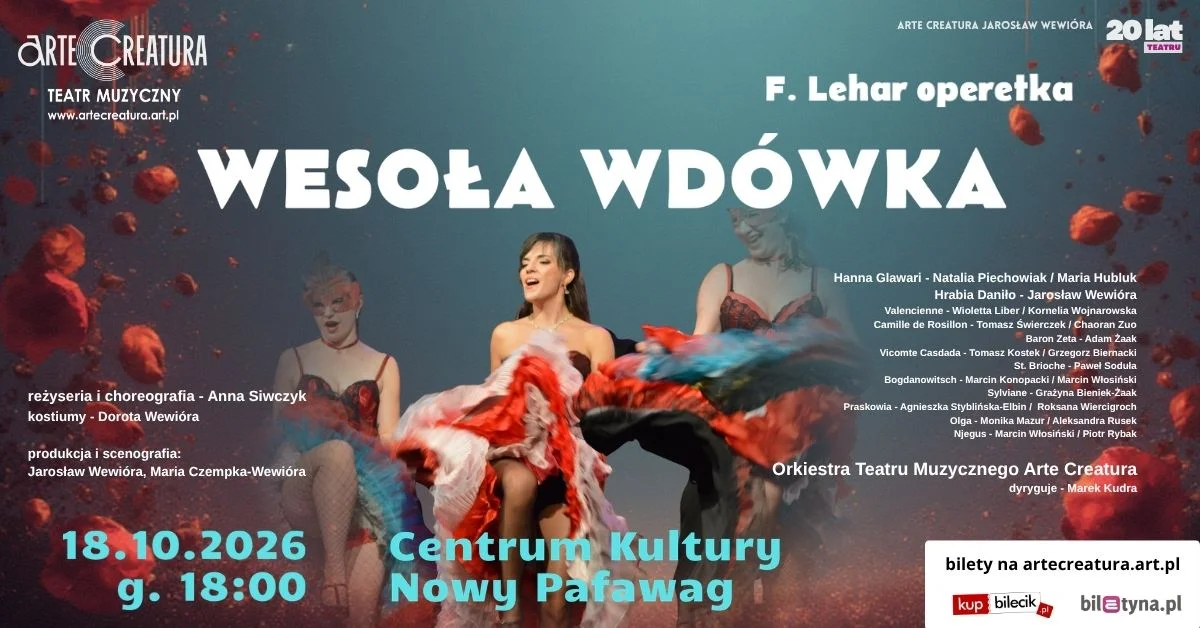 Operetta “The Merry Widow” by F. Lehar