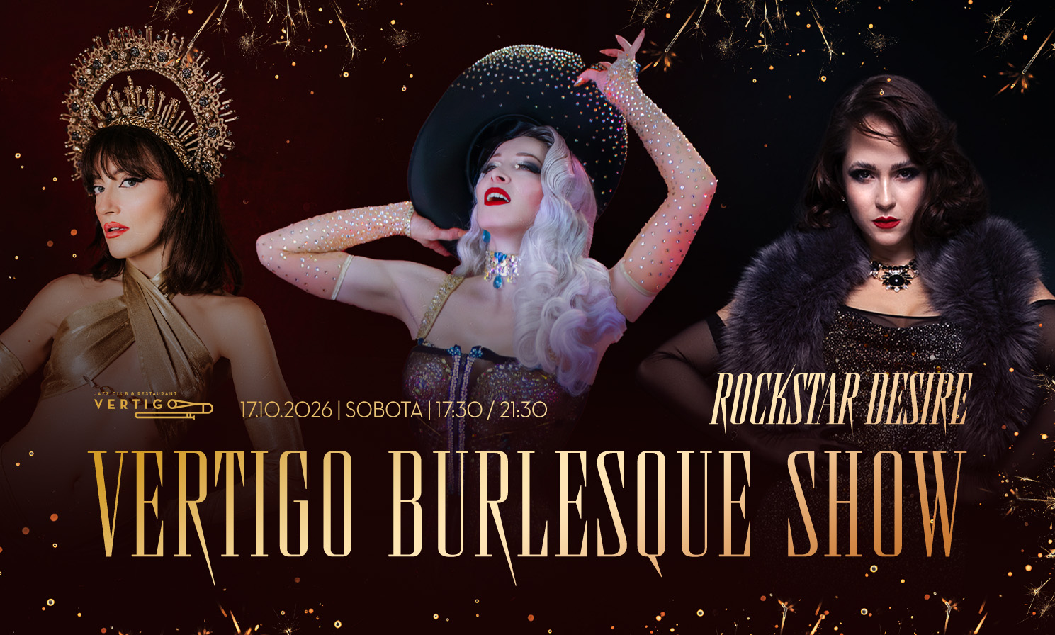 Vertigo Burlesque Show: Rockstar Desire
