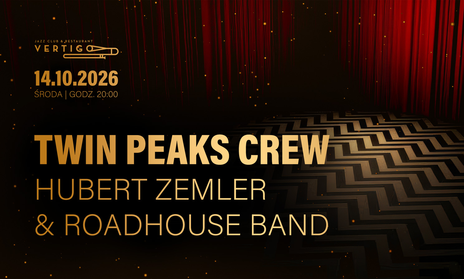 TWIN PEAKS CREW — Hubert Zemler & Roadhouse Band