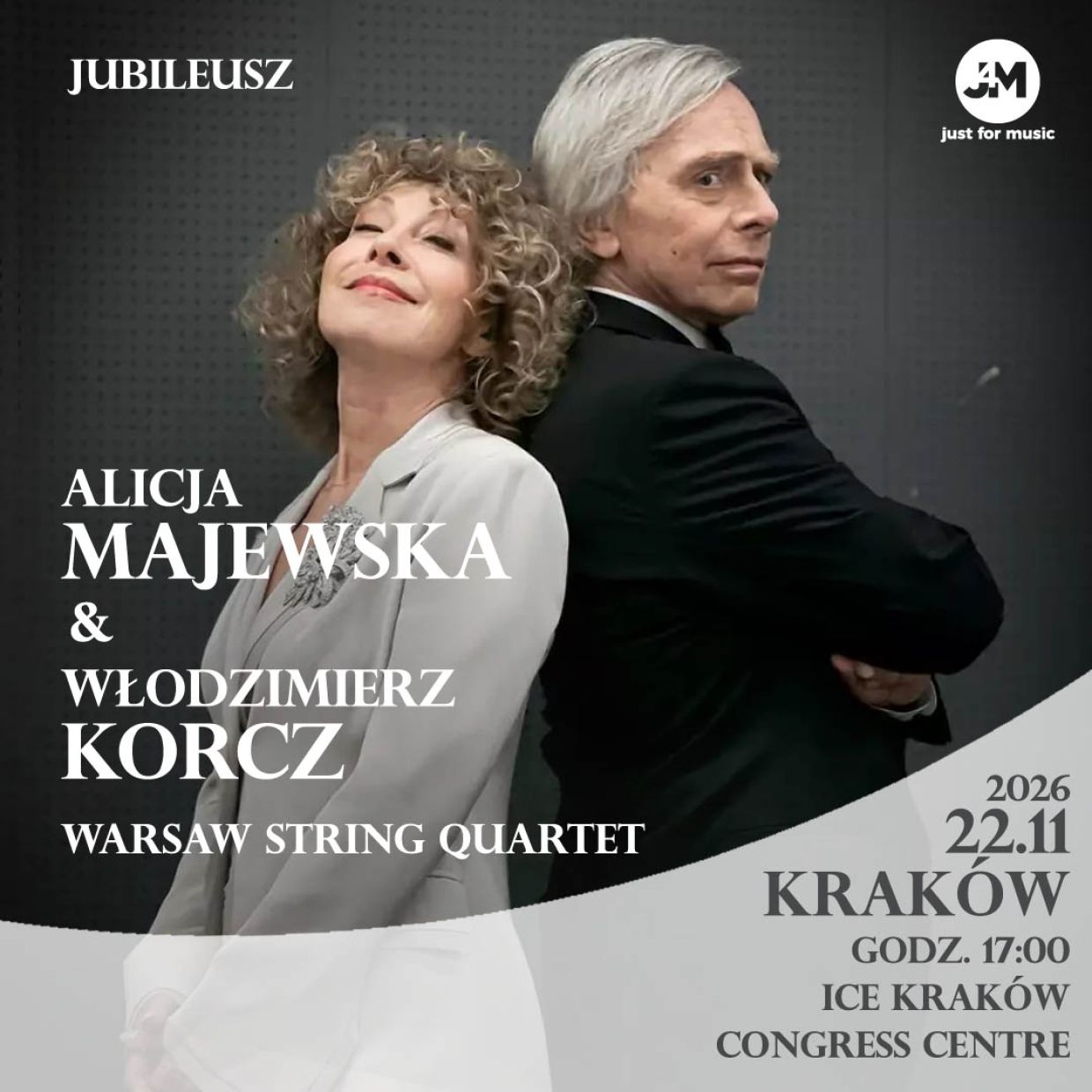 Koncert Alicji Majewskiej i Włodzimierza Korcza