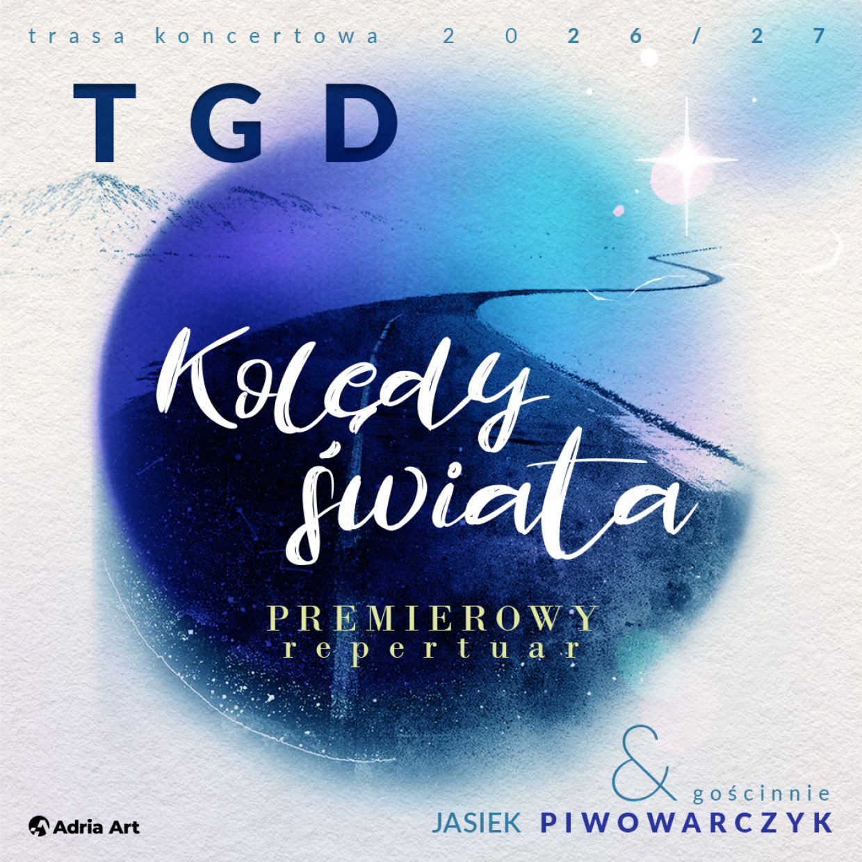 TGD Carols of the World — route 2026/2027, guest Jasiek Piwowarczyk