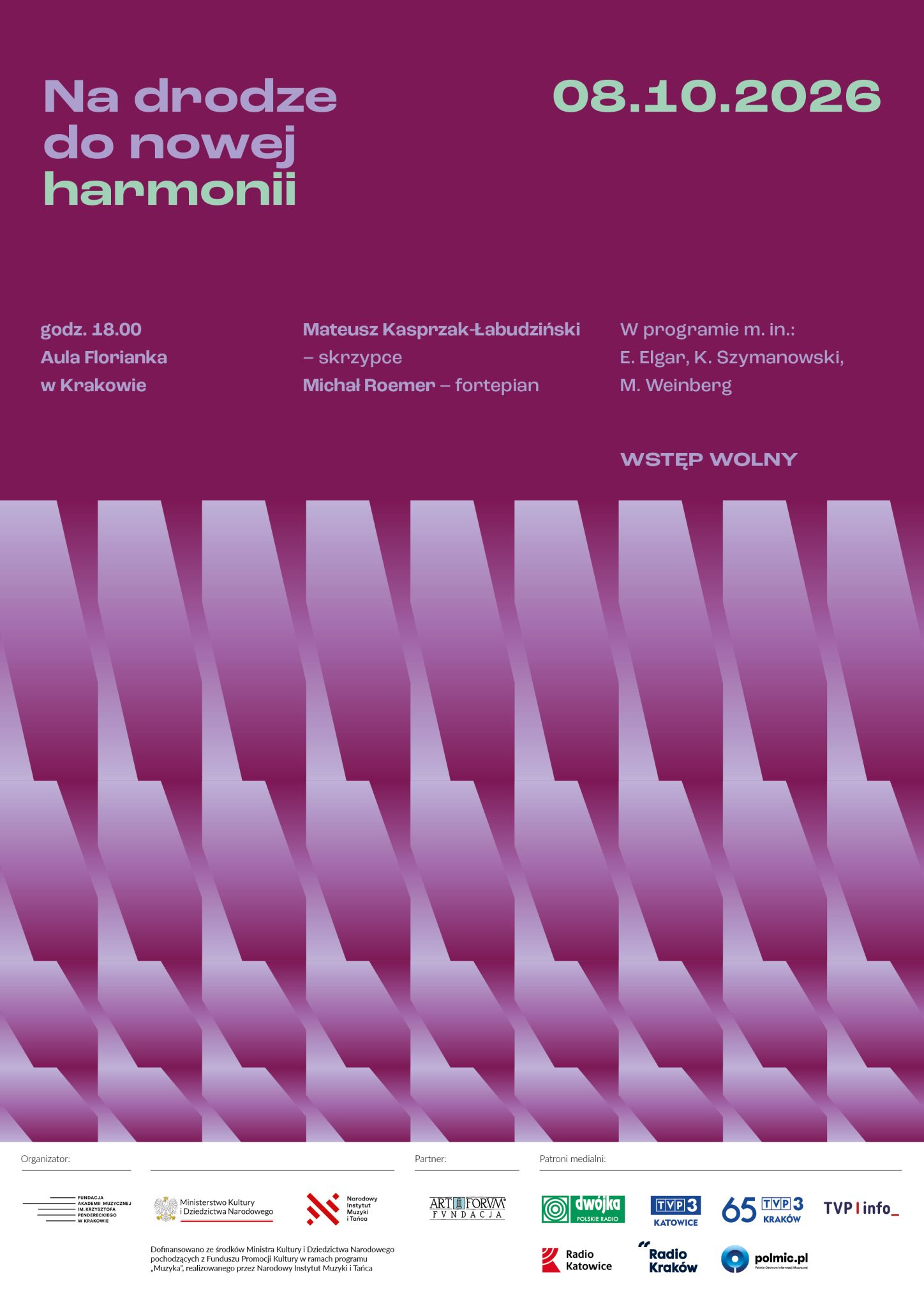 Concert as part of the 4th edition of the International Music Festival “On the way to a new harmony”