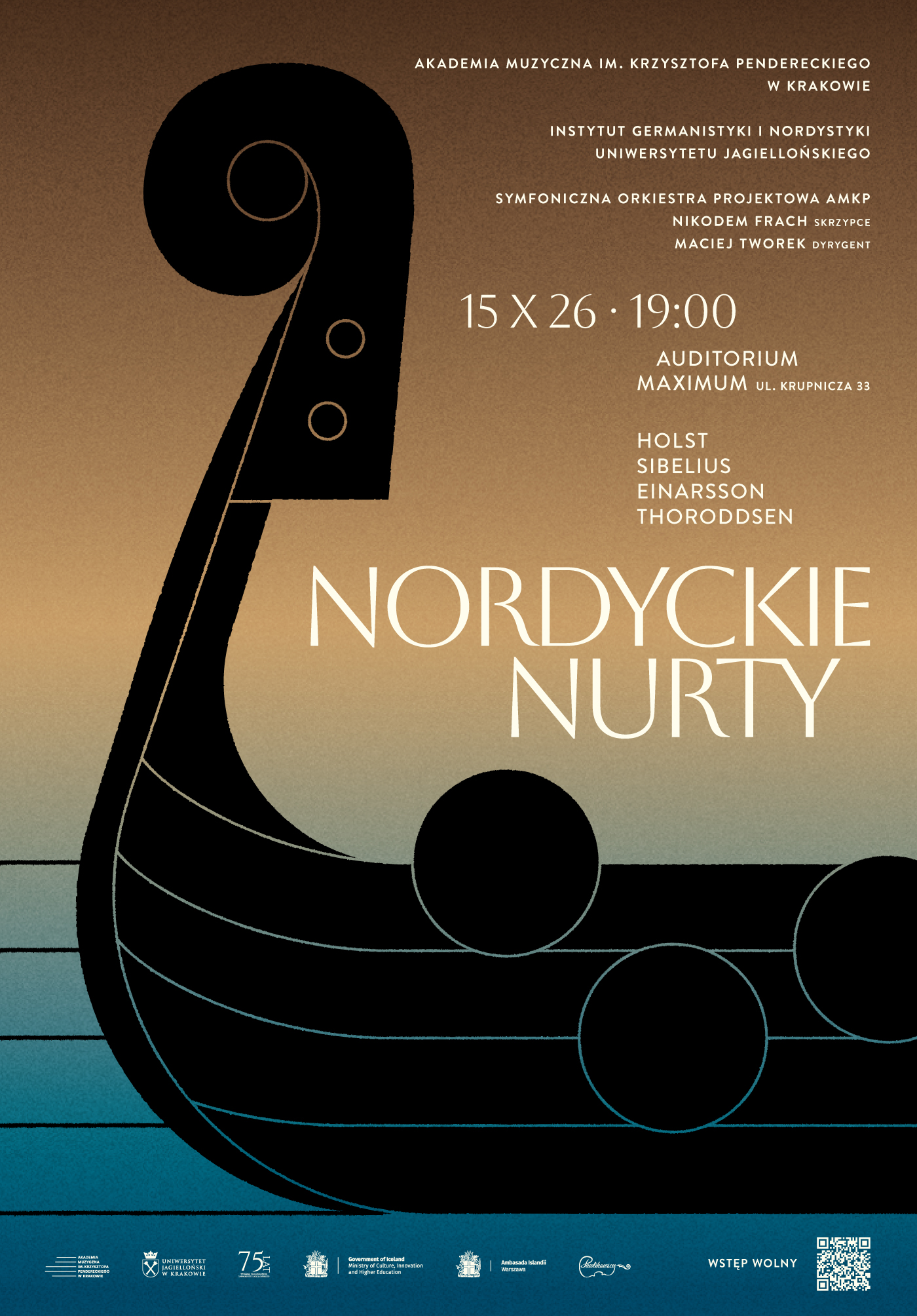 Nordic Currents — concert in cooperation with the Institute of German and Nordic Studies of the Jagiellonian University