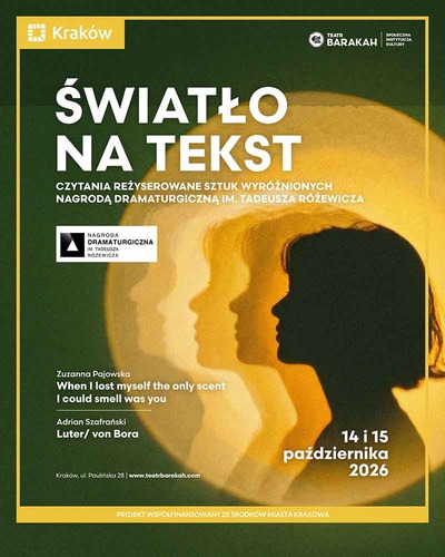 „Luter/ von Bora” Adriana Szafrańskiego | Nagroda Dramaturgiczna im. Tadeusza Różewicza
