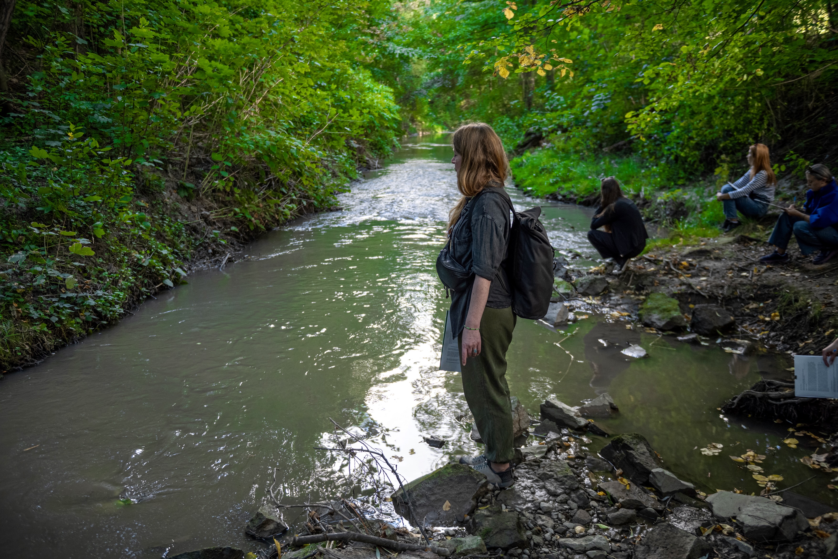 “The action of the river” — performative lecture by Anna Barcz, Anna Nacher and Mo Tomaszewska