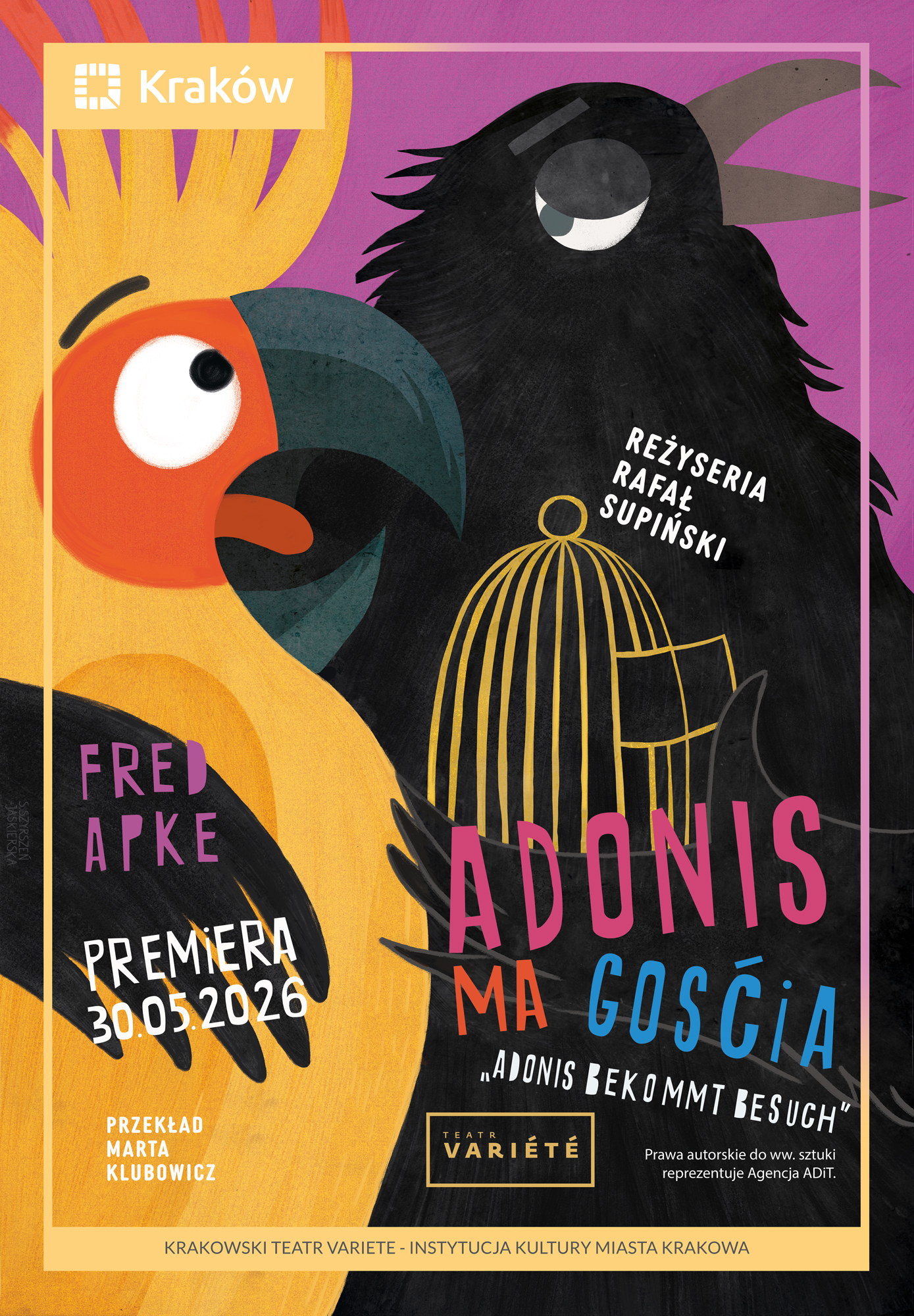 Adonis has a guest