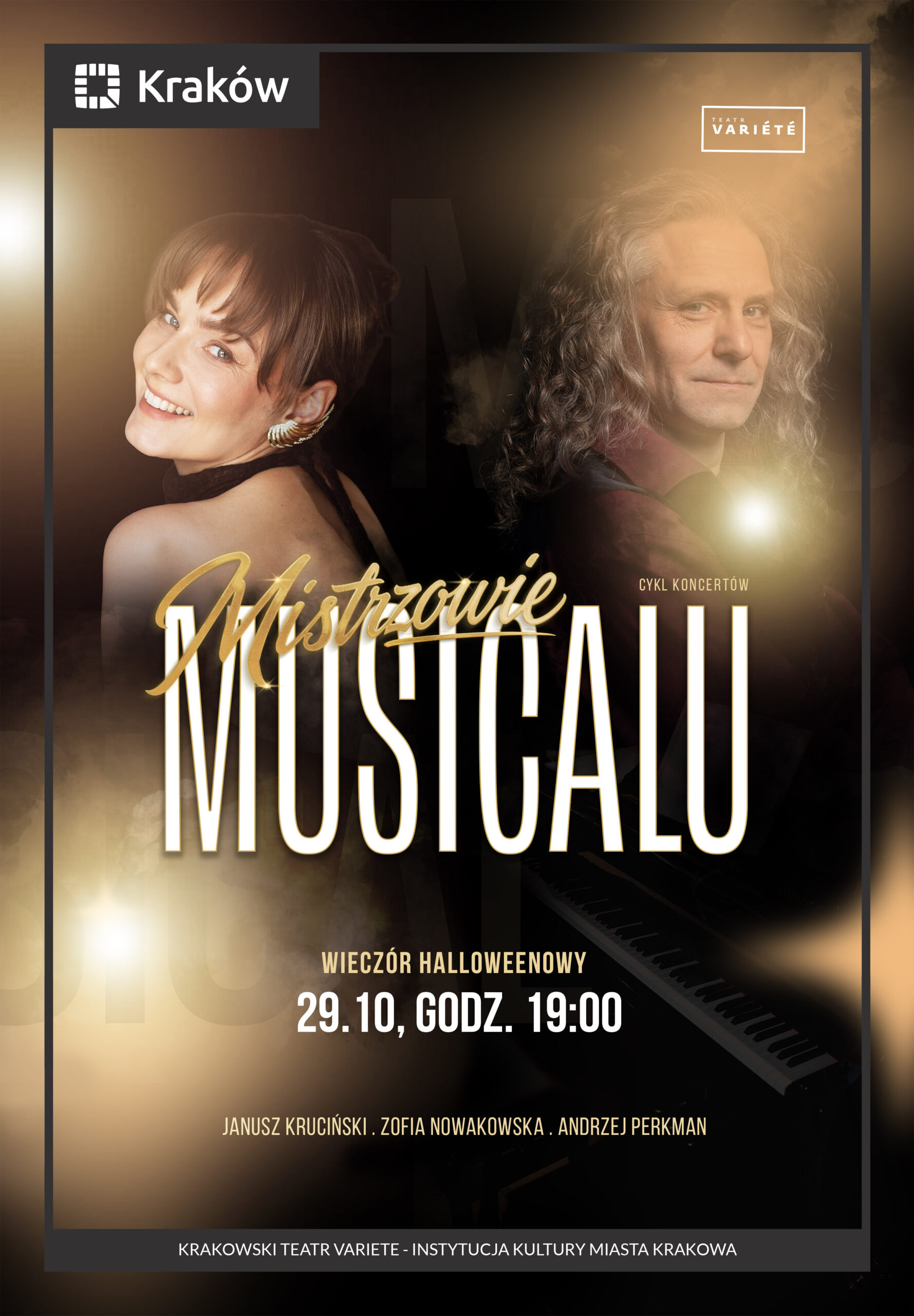 Cykl koncertów „Mistrzowie musicalu” | Zofia Nowakowska i Janusz Kruciński