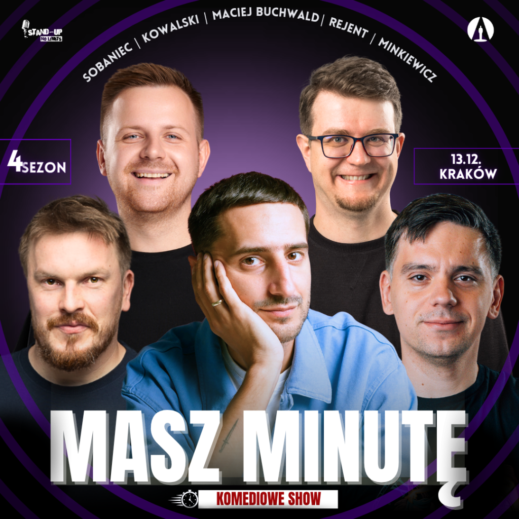 Masz Minutę – gość specjalny: Maciej Buchwald