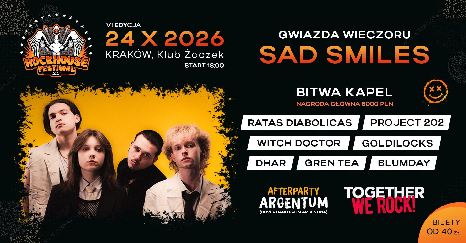 Bitwa kapel Rockhouse 2026 vol.6!