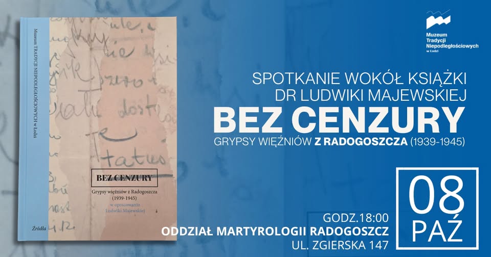 Spotkanie wokół książki dr Ludwiki Majewskiej pt. “Bez cenzury”