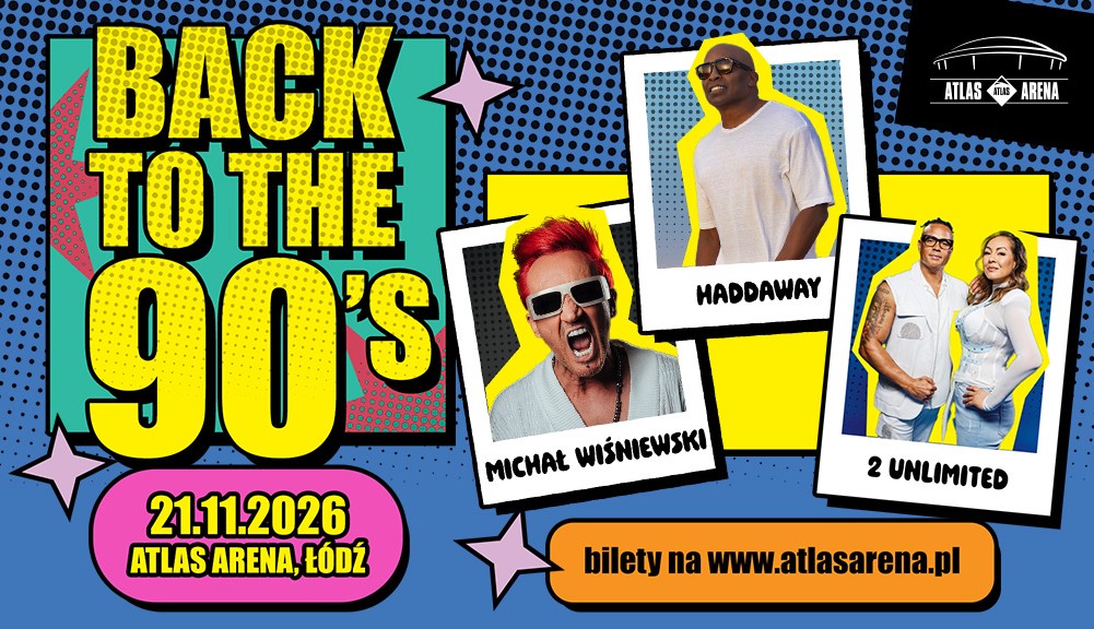 BACK TO THE 90'S — the biggest party of the 90s in Poland