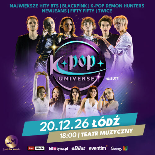 K-POP UNIVERSE - trasa z hitami K-POP w Polsce