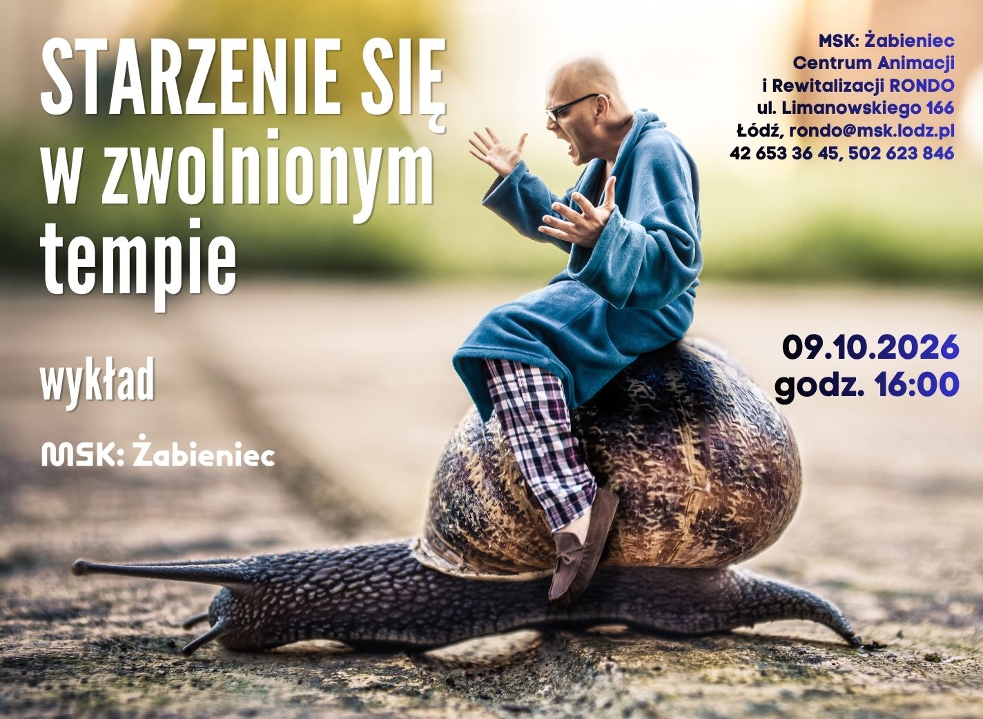 Ageing at a slow pace — lecture
