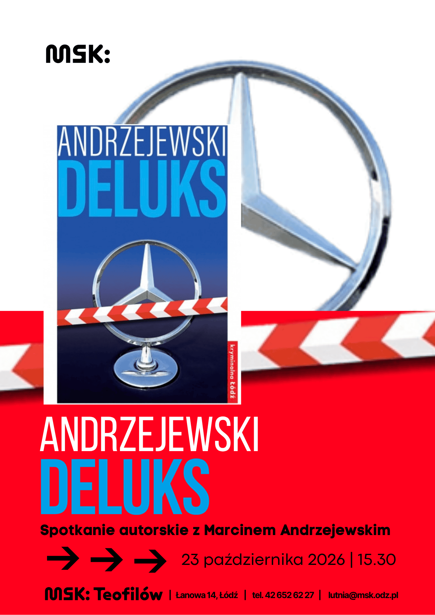 DELUKS i spotkanie z Marcinem Andrzejewskim