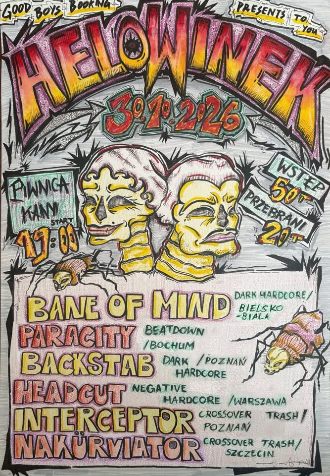 HELOWINEK: Bane of Mind, Paracity, Backstab, Headcut, Interceptor, Nakürviator