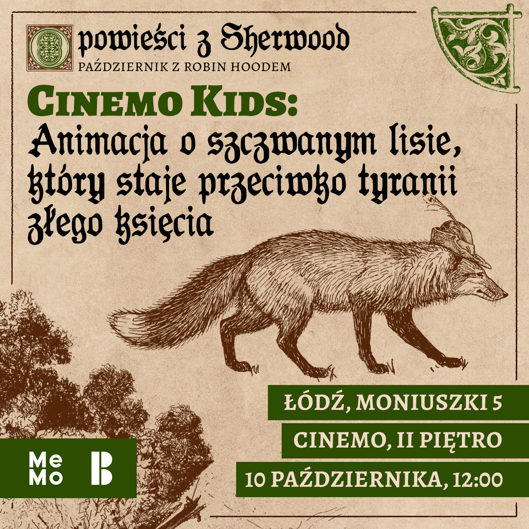 Cinemo Kids - Animowane opowieści z Sherwood