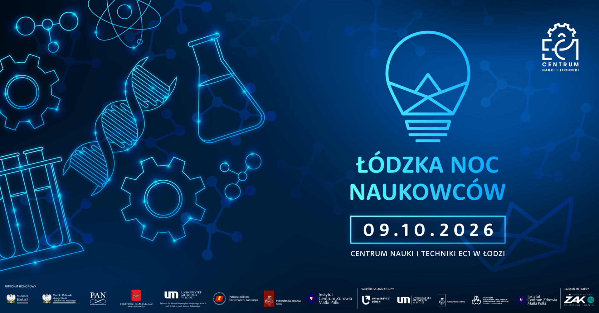 4th Łódź Researchers' Night with more than 50 activities from UniLodz
