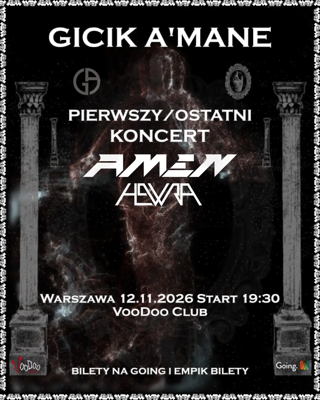 Gicik A’Mane – Pierwszy/Ostatni koncert AMEN HEWRA