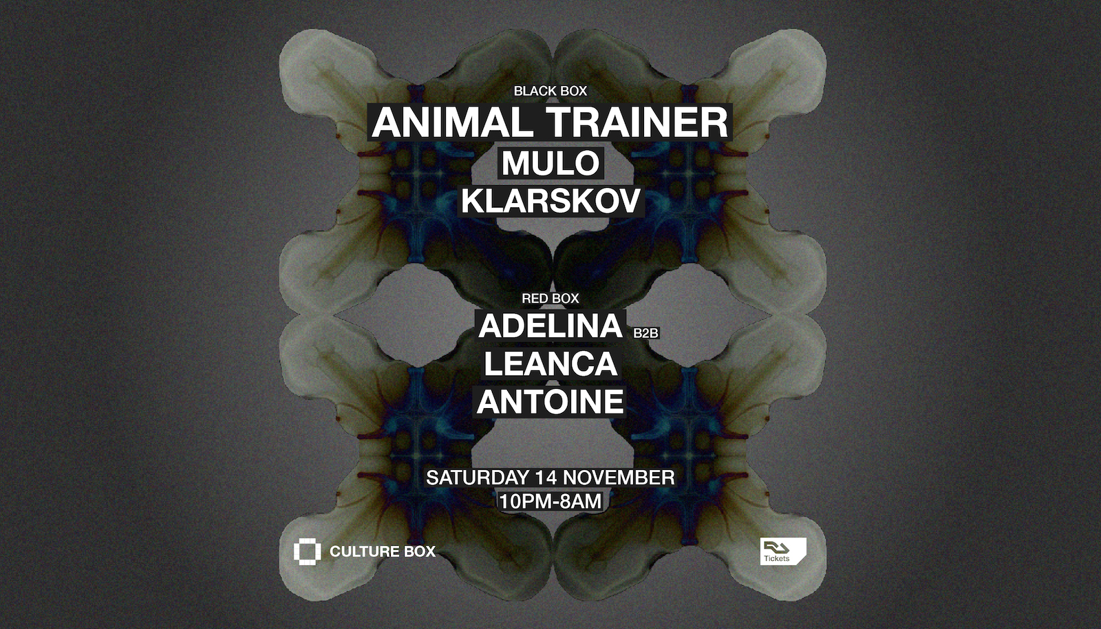 Switzerland's Animal Trainer jets in to headline Culture Box.
