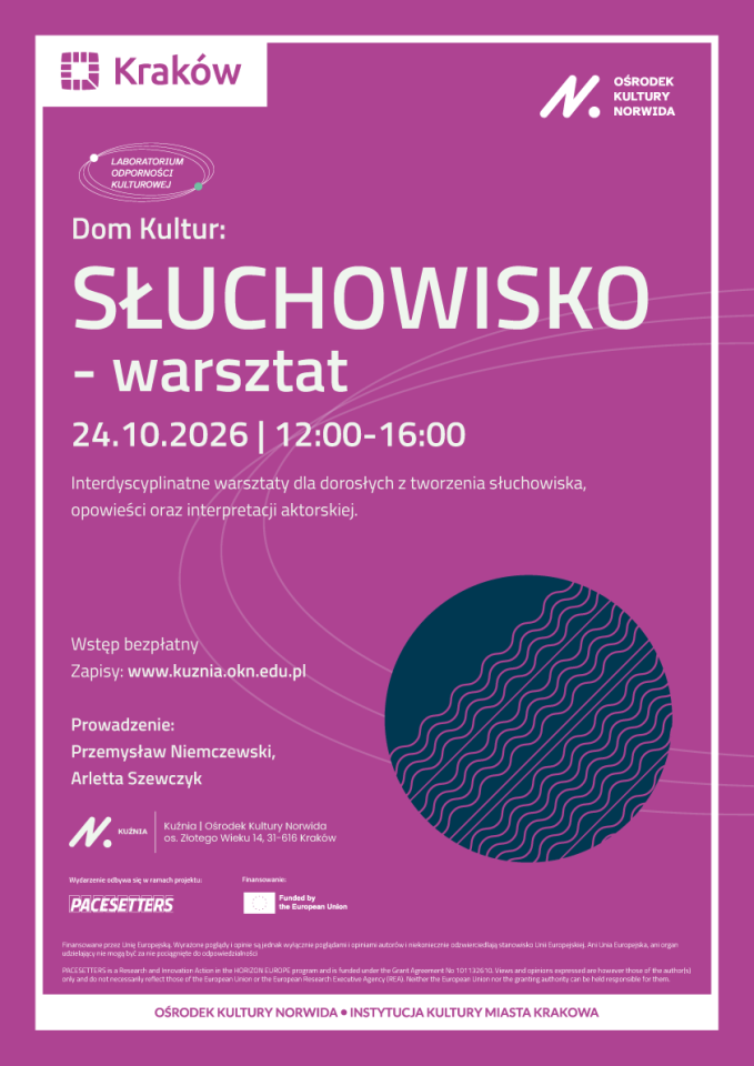 House of Cultures: Listening room — workshop