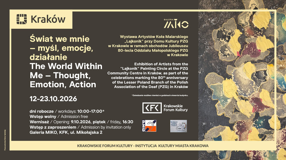Vernissage: The World in Me — Thought, Emotions, Action