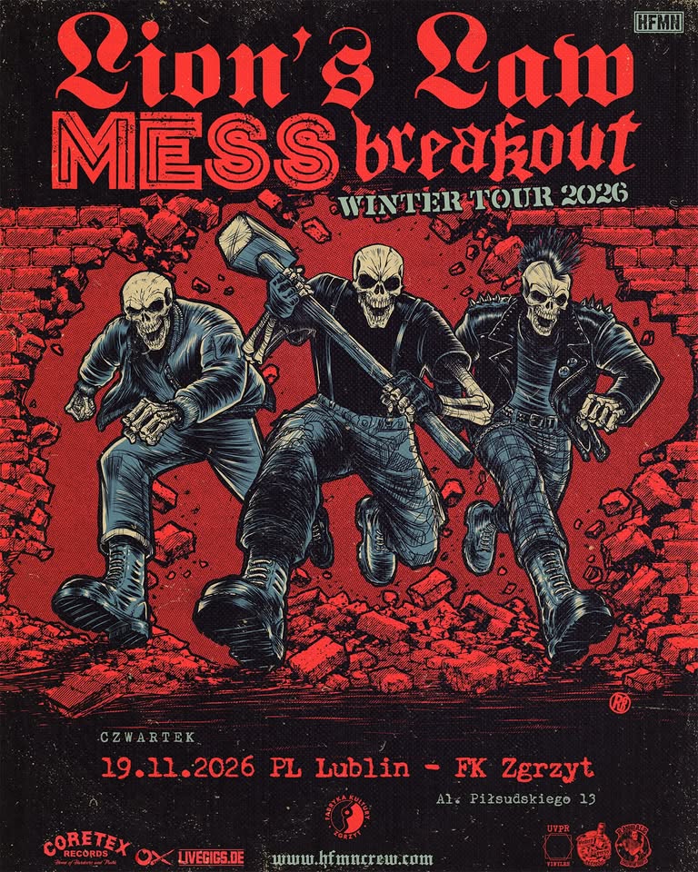 Koncert Lions Law, Mess, Breakout
