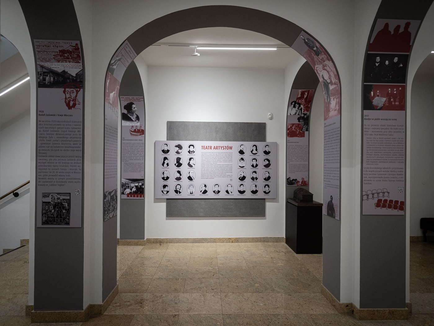 Visiting the exhibition “Old Theatre in Lublin — 200 years of history”