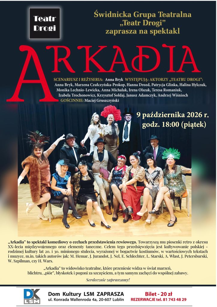 Teatr Drogi – „ARKADIA”