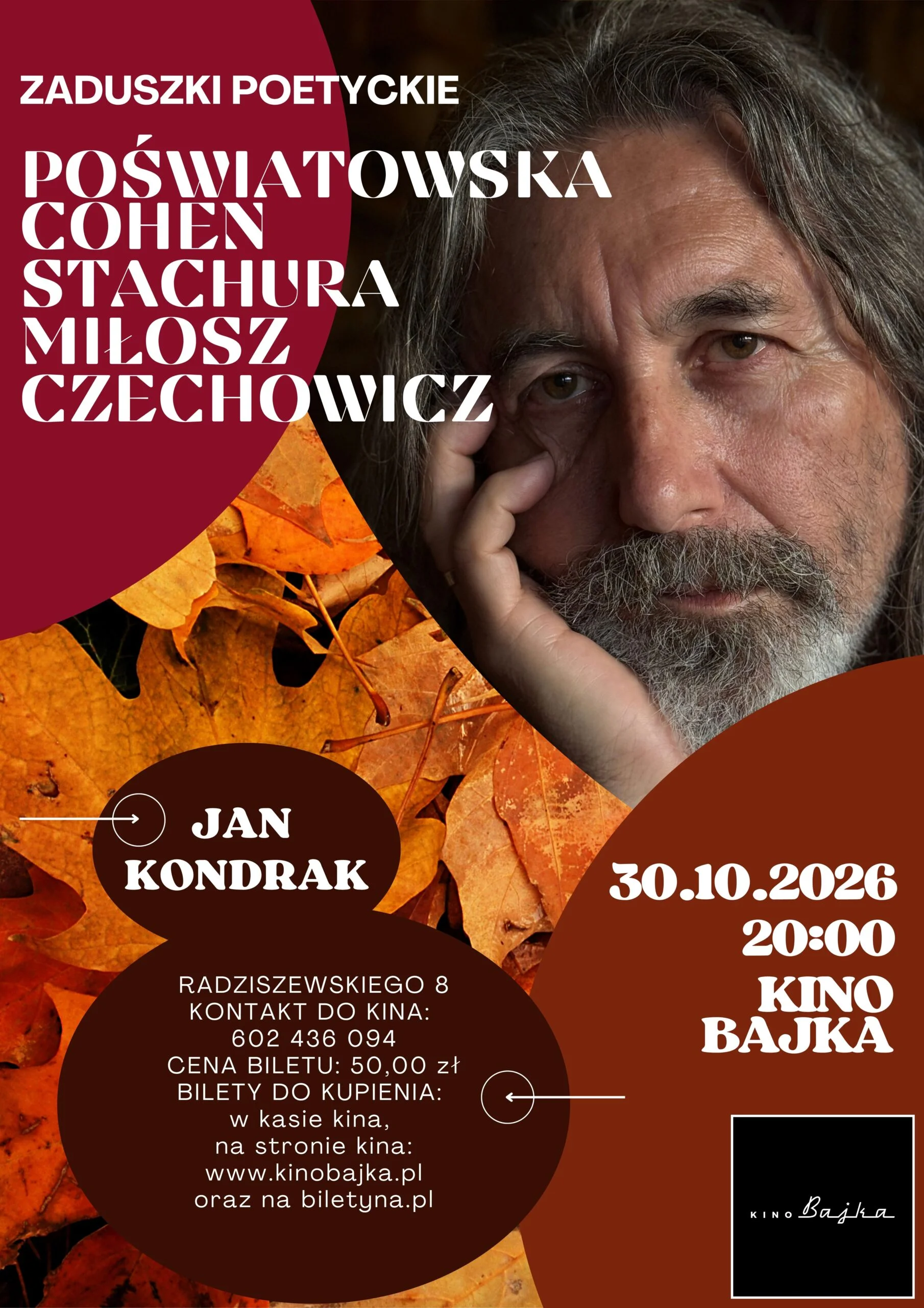 Zaduszki Poetyckie z Janem Kondrakiem