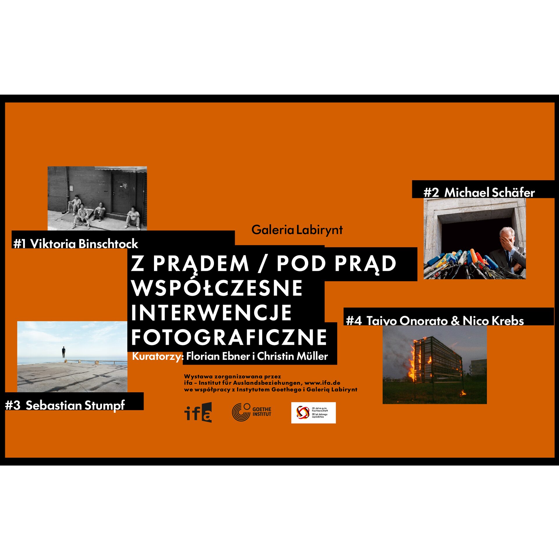 Otwarcie wystawy: z prądem / pod prąd. Współczesne Interwencje Fotograficzne