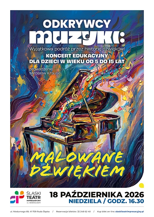 DISCOVERERS OF MUSIC - “Painted with Sound” - educational concert for children from 5 to 15 years