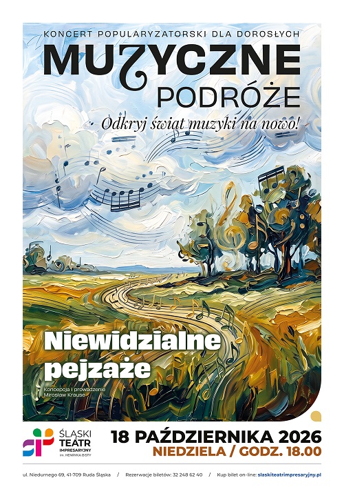 MUSICAL TRAVELS - “Invisible Landscapes” - popularizing concert for adults