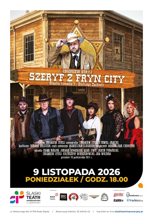 SZERYF Z FRYN CITY - Silesian comedy with... Wild West