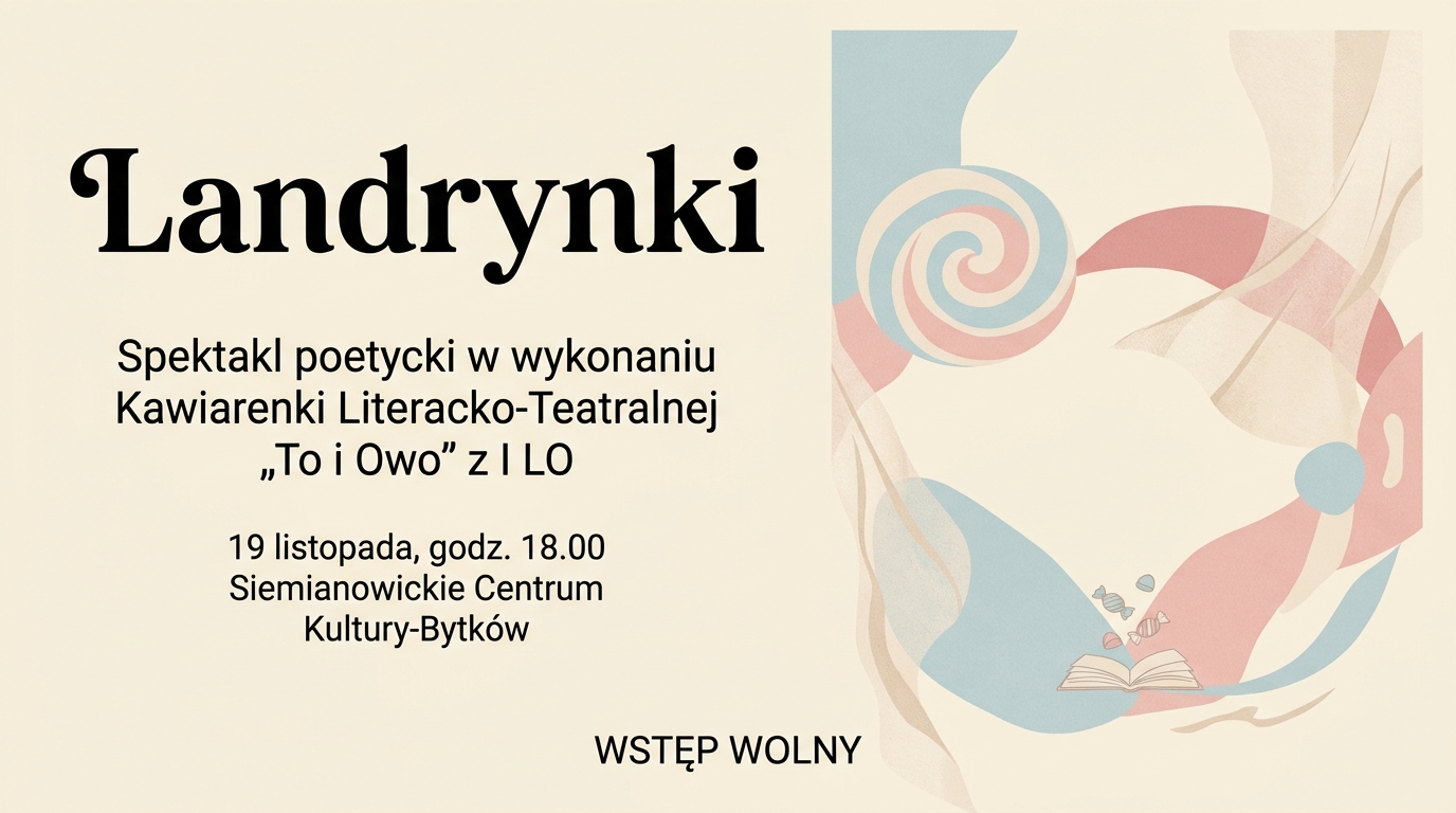 Spektakl teatralny "Landrynki"